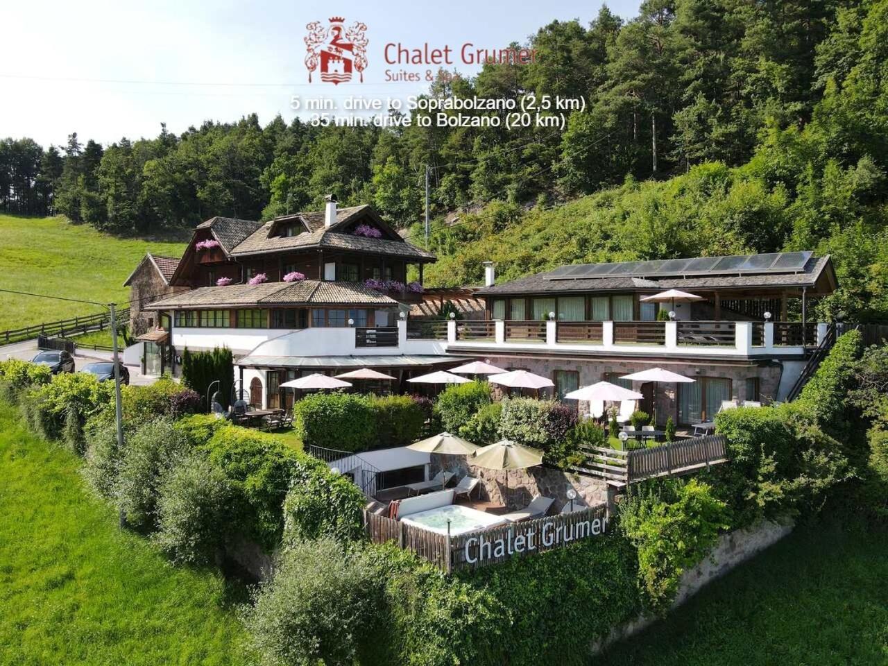 Chalet Grumer Suites&Spa Soprabolzano Exterior photo